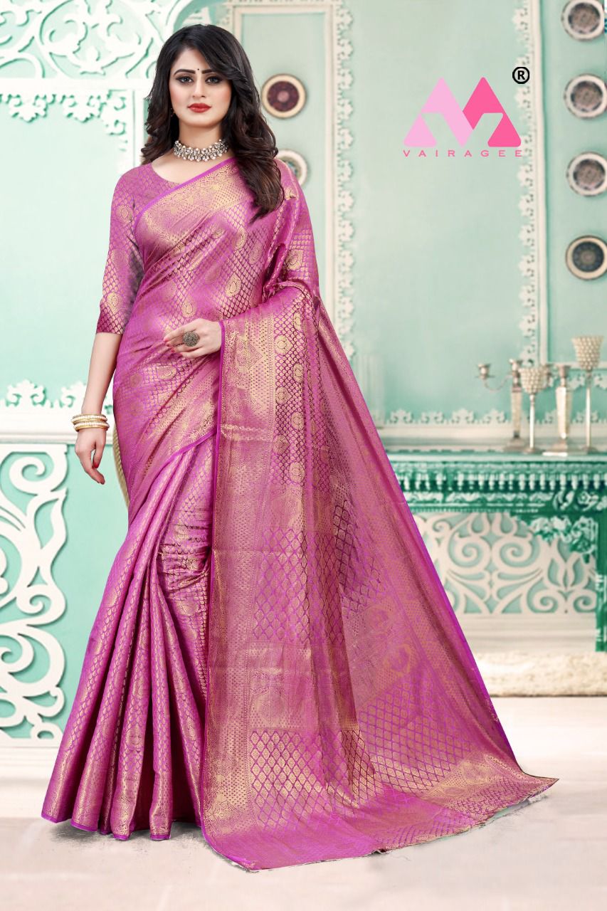 Vivera Zarina 7 Festive Wear Silk Printed Designer Saree Collection